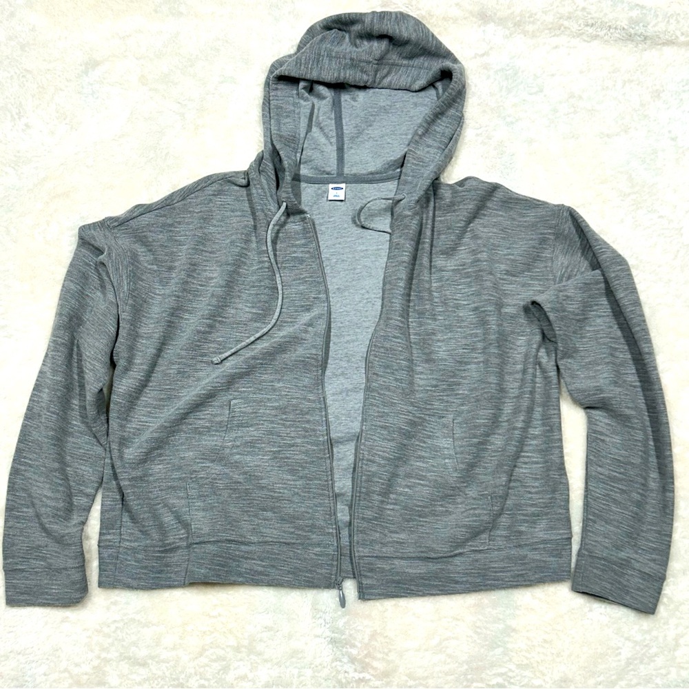 Old Navy Oversized Zipper Hoodie